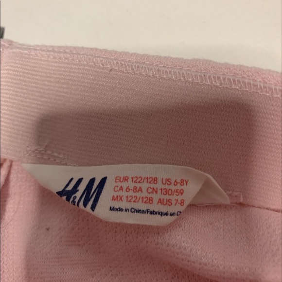 Pink H&M A line skirt size 6-8 - Picture 3 of 3